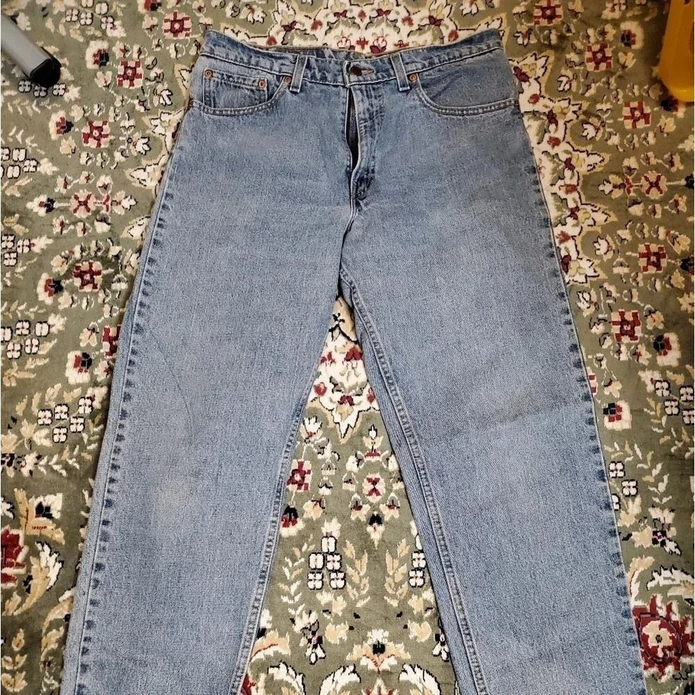 4. 1996 ~ Vintage ~ Levi's 💙 ~ 550 ~ 33 x 32 ~ Made in the 🇺🇸 USA